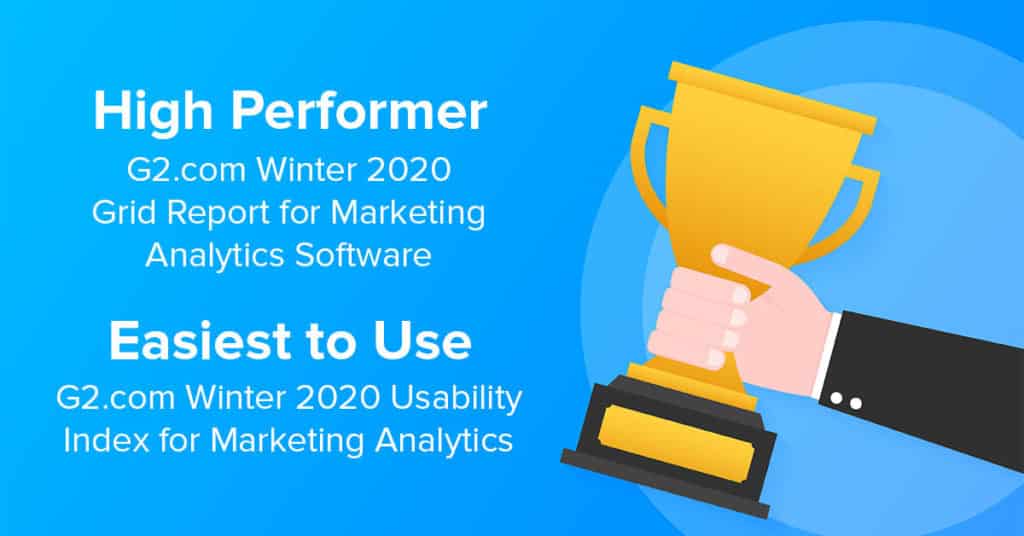 Alight was named a High Performer in G2.com's Winter 2020 Grid Report for Marketing Analytics Software.